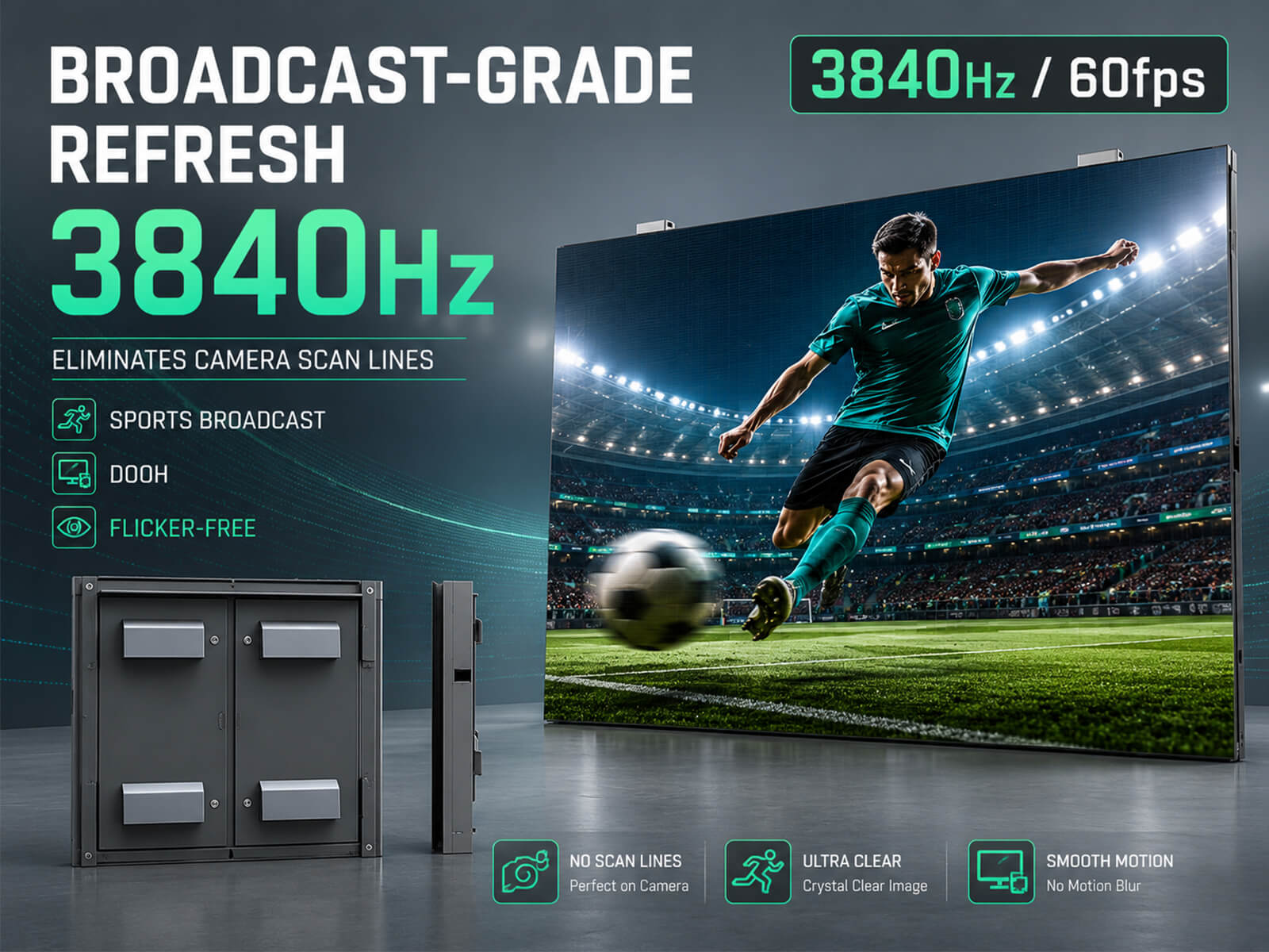 Broadcast-Grade Refresh