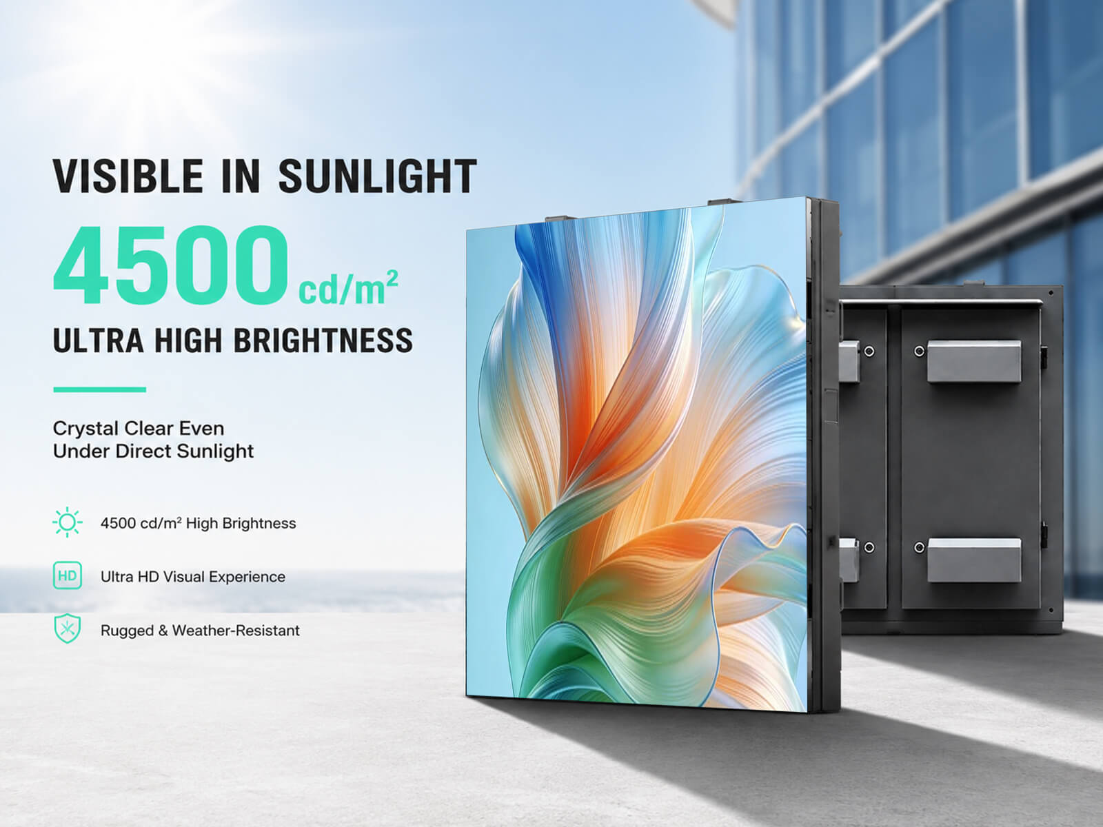 Sunlight-Readable 4500 cd/m²