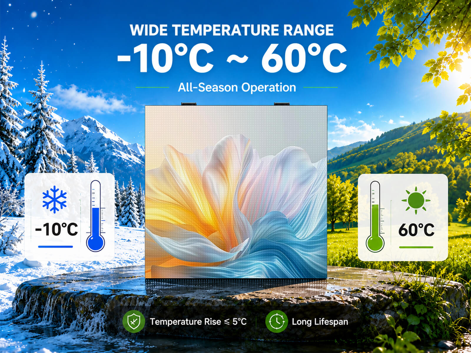 Wide Temperature Range